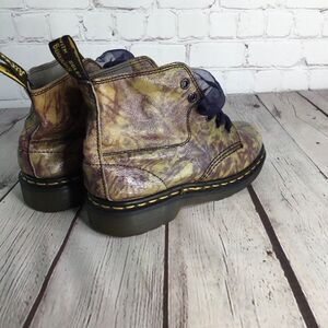 Dr. Martens Multicolor Tie-Dye Combat Boots